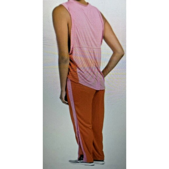 Free People Movement Nothing But Net Athletic Athleisure Set Size XS Orange Pink - Picture 4 of 12